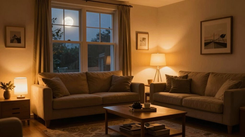 smart lighting enhances home atmosphere