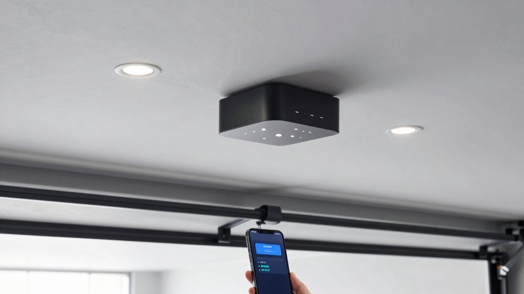 smart secure connected garage