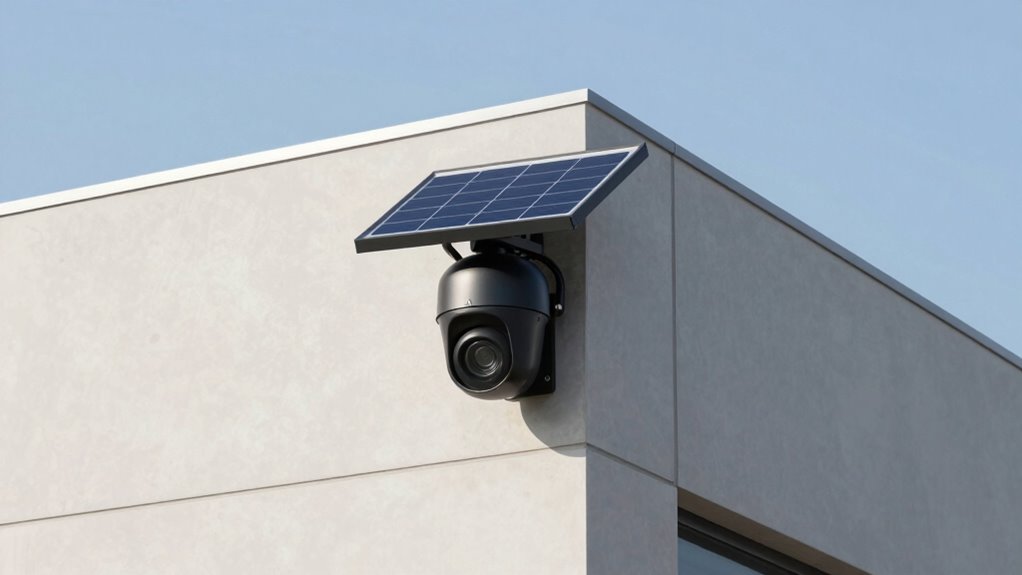 wireless solar powered long lasting security