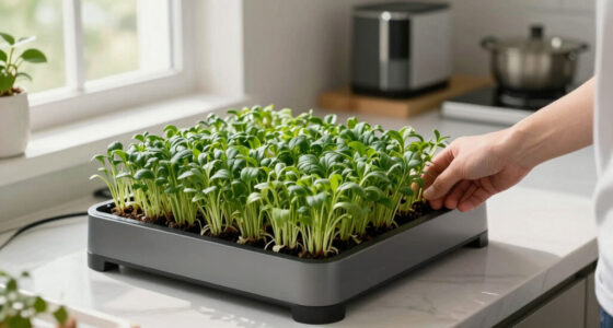 InstaFarm Automated Indoor Microgreens Garden Review: Easy Being Green