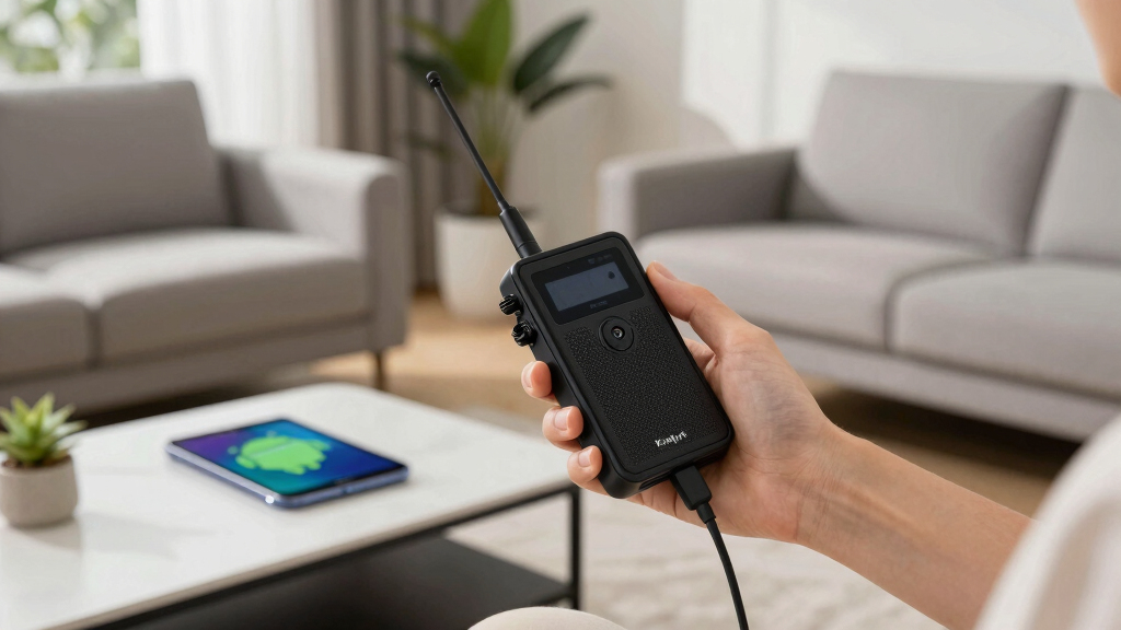 Kv4p HT – A homebrew 1W radio (VHF or UHF) that plugs into an Android phone