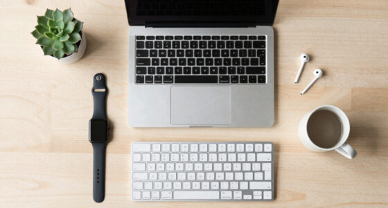 My two-part desk setup (2025)