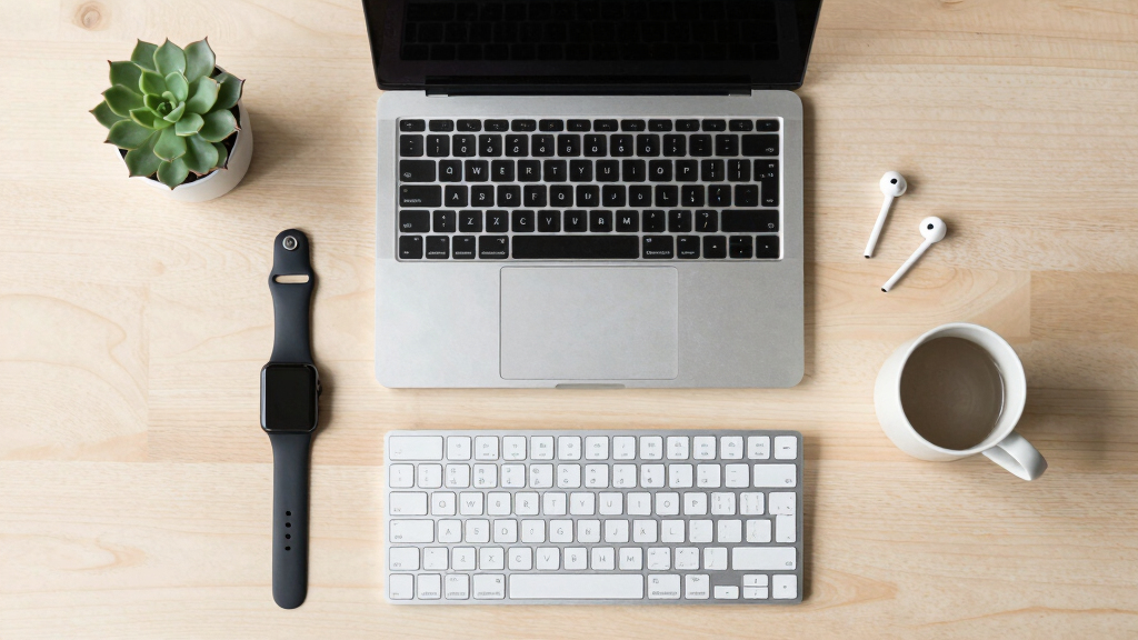 My two-part desk setup (2025)