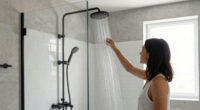 A 2010 Basement Bathroom Got a Calm and Modern Shower Redo