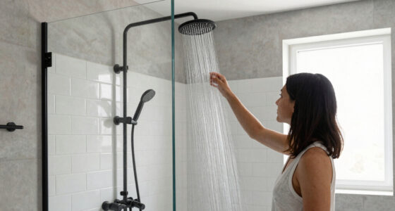 A 2010 Basement Bathroom Got a Calm and Modern Shower Redo