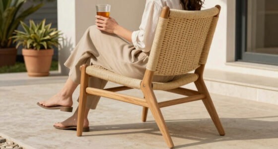 ALDI Just Dropped a Chic $50 Mid-Century Outdoor Chair That Looks Like Styles I’ve Seen for $300