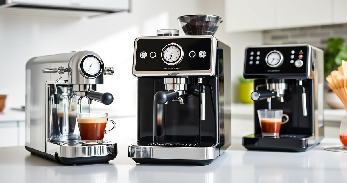 Best De'Longhi Espresso Machines for Beginners