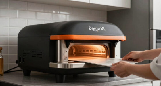 Dome XL (Gen 2) pizza oven in Black Orange by Tonester and Gozney