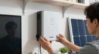 Growatt System 17kwh per day