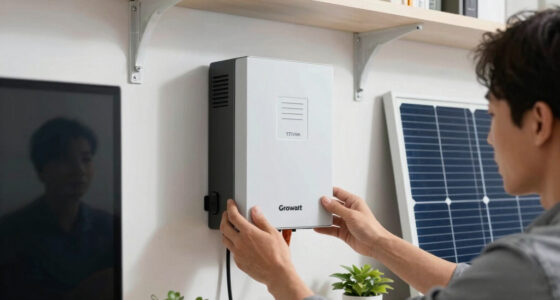 Growatt System 17kwh per day