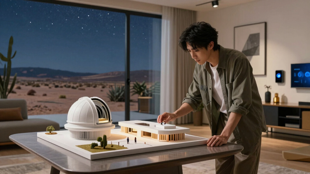 heatherwick studio plans otherworldly observatory for dark-sky tourism in saudi desert