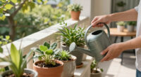 How to Water Container Plants in June Without Needing to Water Every Day –and Keep Them Thriving