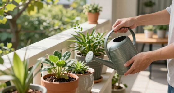 How to Water Container Plants in June Without Needing to Water Every Day –and Keep Them Thriving