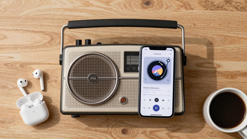 I replaced Spotify with a homemade FM radio station