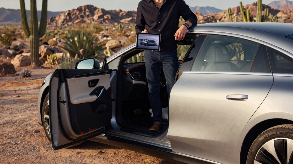 Mercedes-Benz Unveils New Luxury EV Design Details…In Arizona
