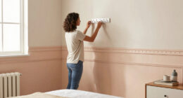 Picture Rail Molding Made Their 140-Square-Foot Bedroom Feel Taller