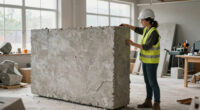 urbi et orbi upcycles industrial rubble into contemporary concrete monoliths