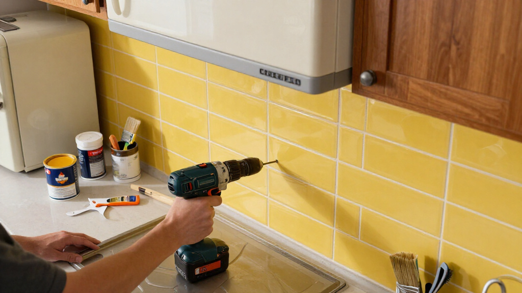 A Dated ’80S Kitchen Got A Bright, Floor-to-Ceiling DIY Renovation