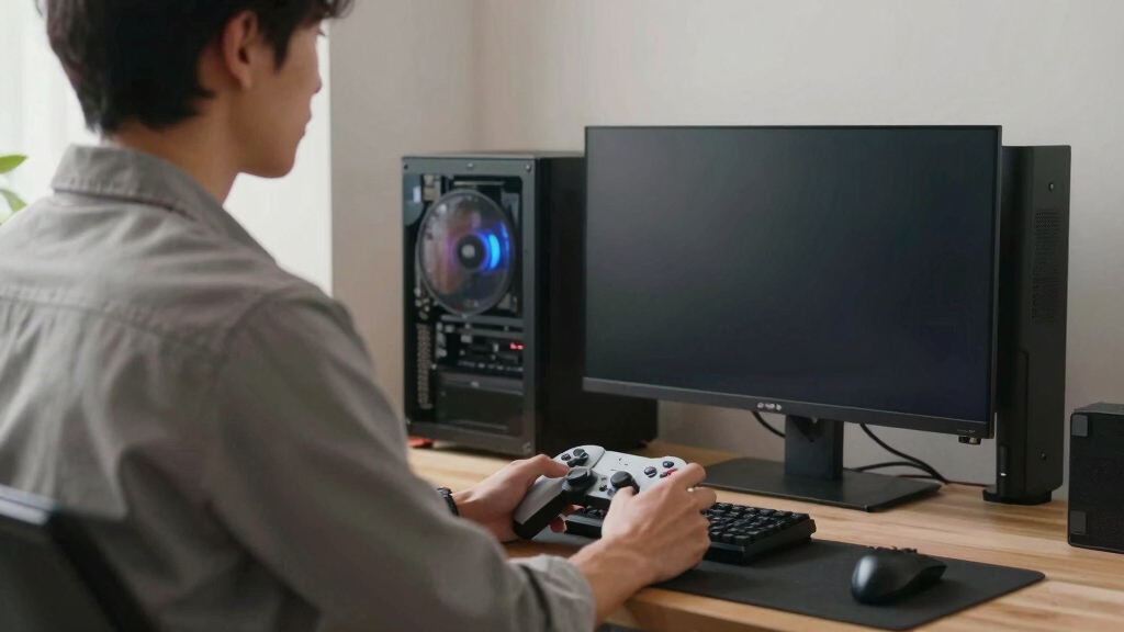 How I Created a Cleaner Gaming Setup by Hiding Lights in Plain Sight