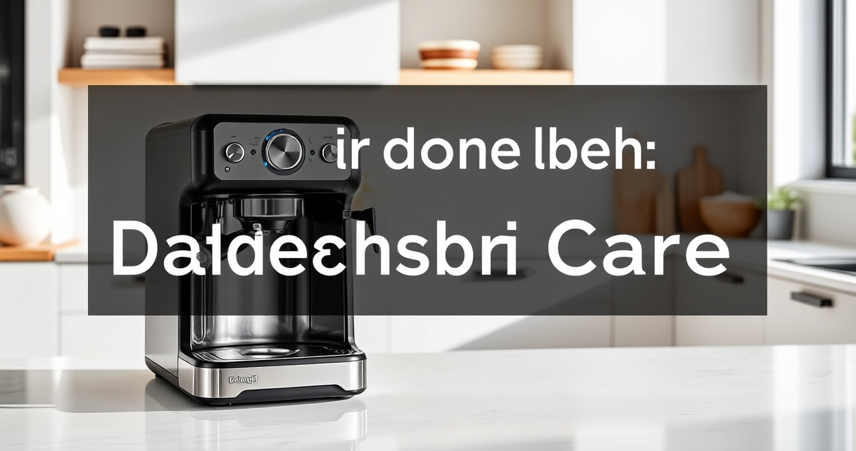 How to Fix a De'Longhi Espresso Machine That Keeps Grinder Noise