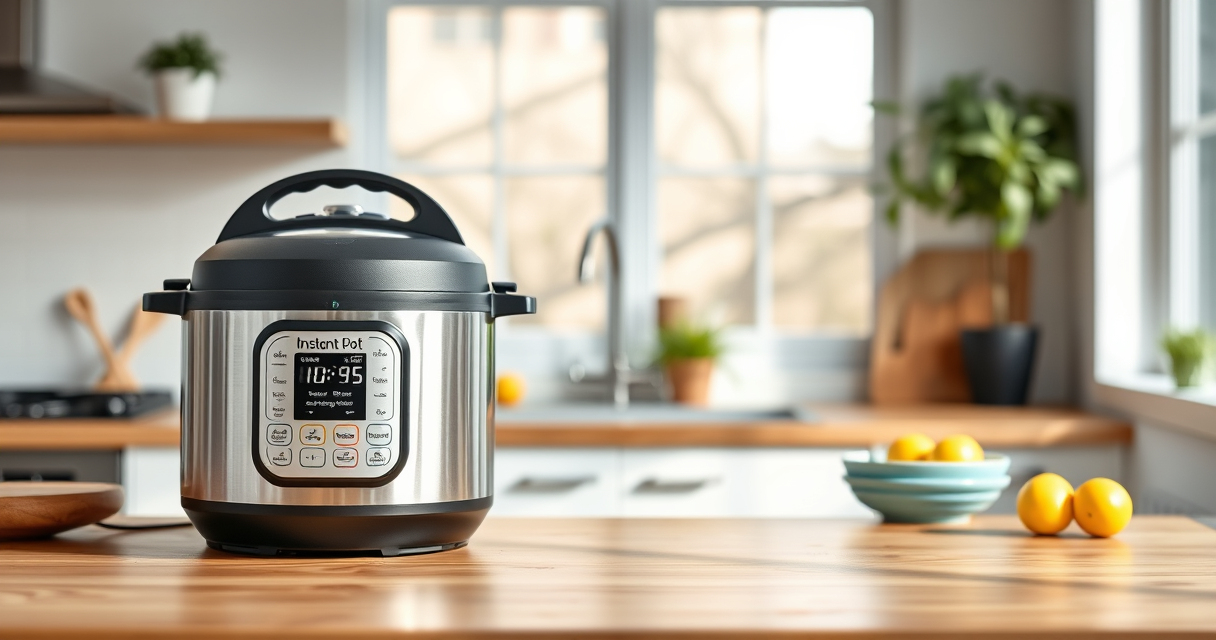 Instant Pot Pressure Cooker Steam Release Stuck: Causes & Fixes