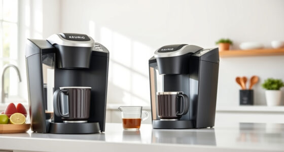 Keurig K-Supreme Plus vs Keurig K-Cafe: Detailed Comparison