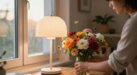 Skip Vases — This Stunning DIY Floral Arrangement Uses a Lamp