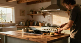 English Cottage Details Transformed This Craftsman Kitchen