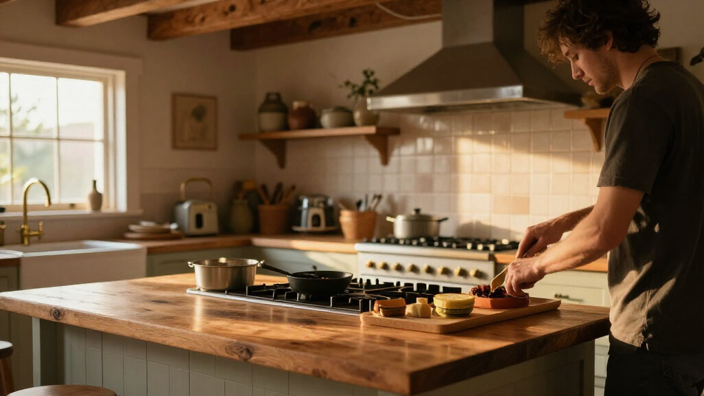 English Cottage Details Transformed This Craftsman Kitchen