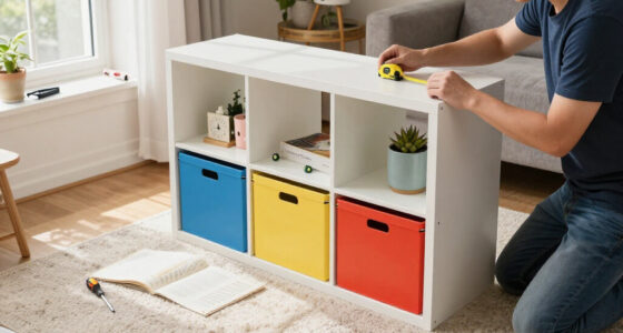 I Created A Pretty IKEA BILLY Hack That Seriously Cuts Clutter