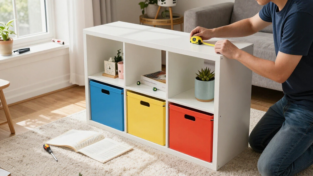 I Created A Pretty IKEA BILLY Hack That Seriously Cuts Clutter
