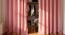 I Ditched My Closet Doors For $60 Pleated Curtains (See Why!)