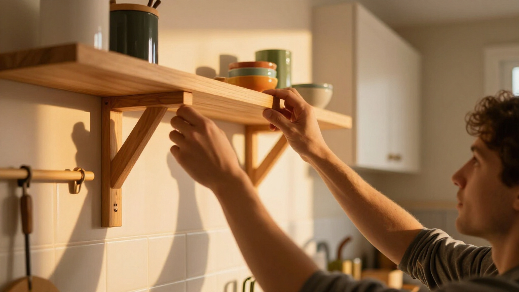 One Renter-Friendly DIY Made This Kitchen So Warm And Inviting For $150