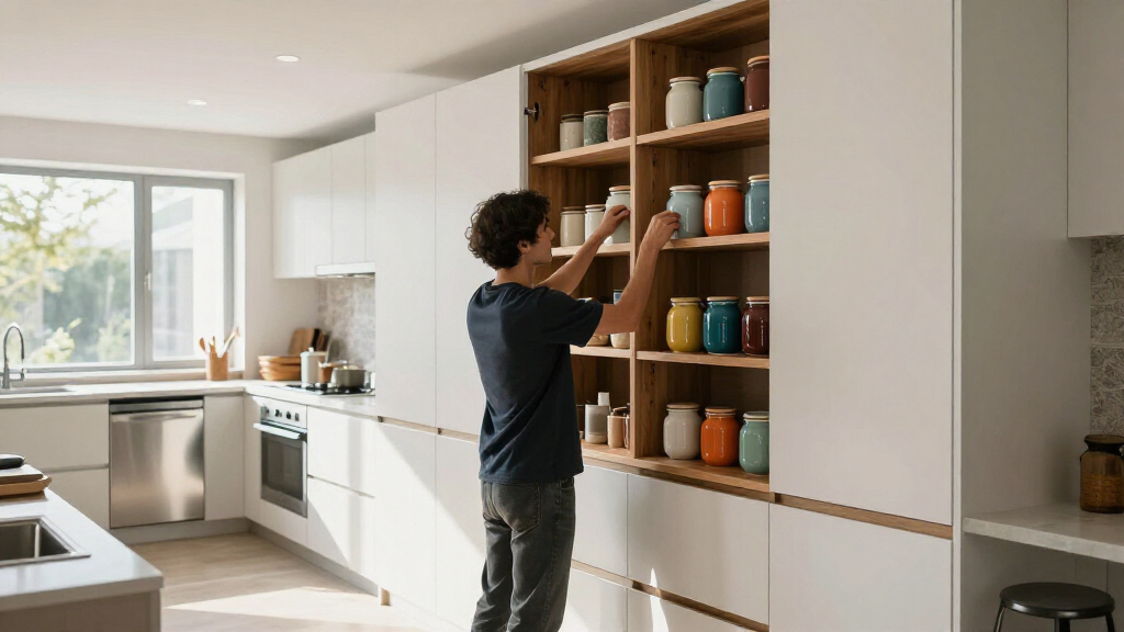 They Built A Wall And Added So Much Kitchen Storage