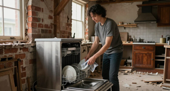 A Victorian Home's Entire Kitchen Was Demolished — Except For The Dishwasher