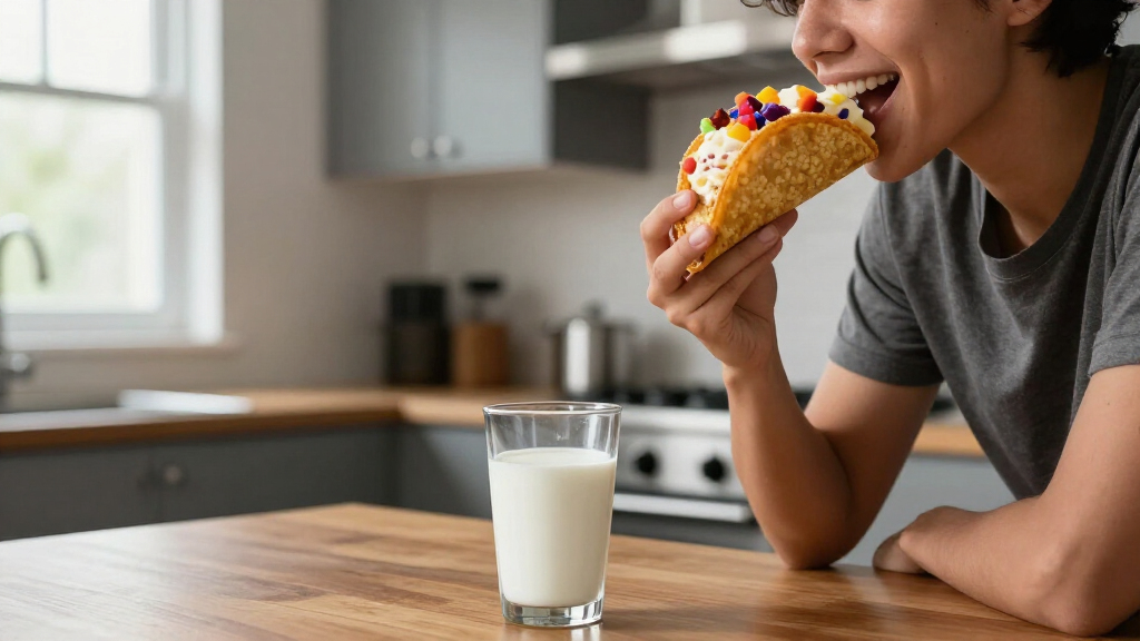 Food Signal Monitor: Taco Bell Ice Cream Taco