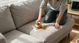 I Almost Gave Up On These Set-In Couch Stains — Until I Tried These Expert Tips