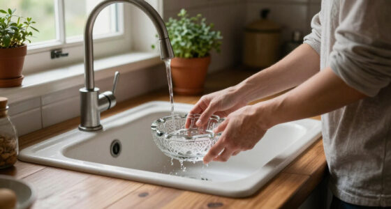 I’m Putting A Vintage Glass Ashtray By My Kitchen Sink (It’s So Pretty!)