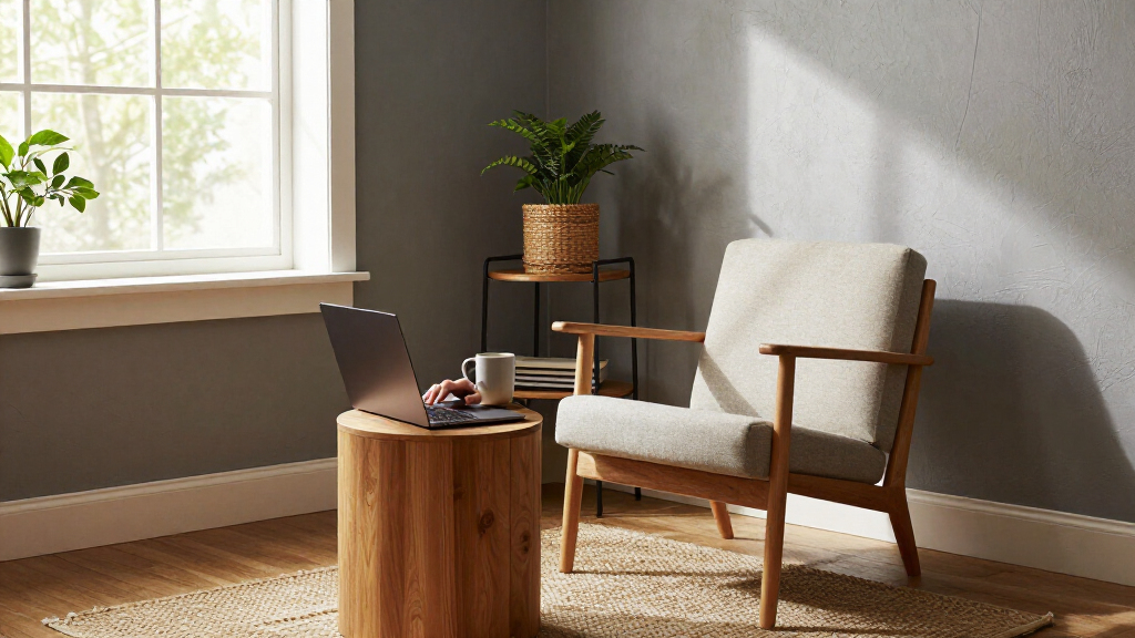 The Chic West Elm Chair That Made My Tiny Apartment 100X More Inviting