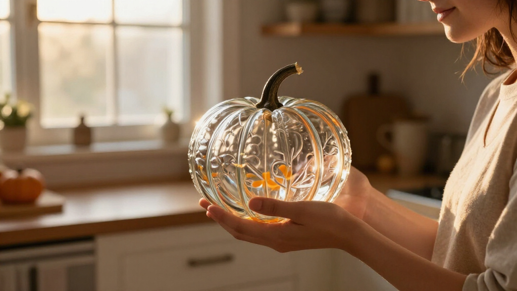 These Delicate Aldi Glass Pumpkins Look So Expensive (But They're $20!)
