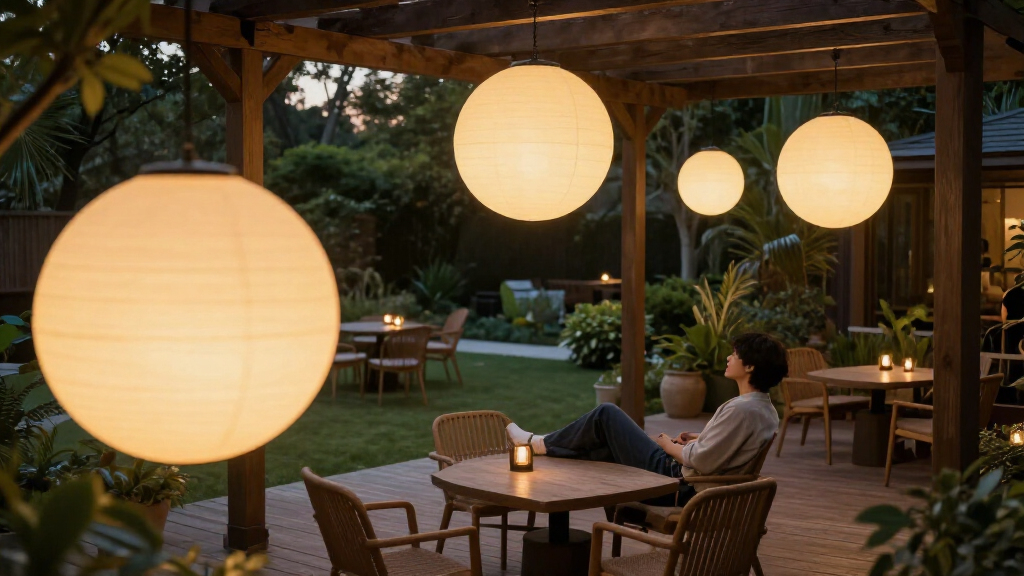 Upgrade Your Patio With These Oversized Smart Sphere Lights