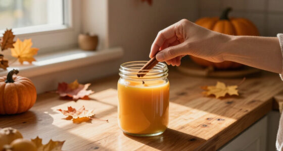 Yankee Candle Spiced Pumpkin Scented Candle, 22Oz Large Jar | Up To 150 Hour Burn Time, Room Filling Fragrance, Long-Lasting Scent, Premium