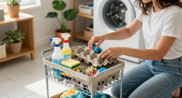 Ditch Bins: The Smarter Way To Organize A Storage Cart Using Empty Egg Cartons
