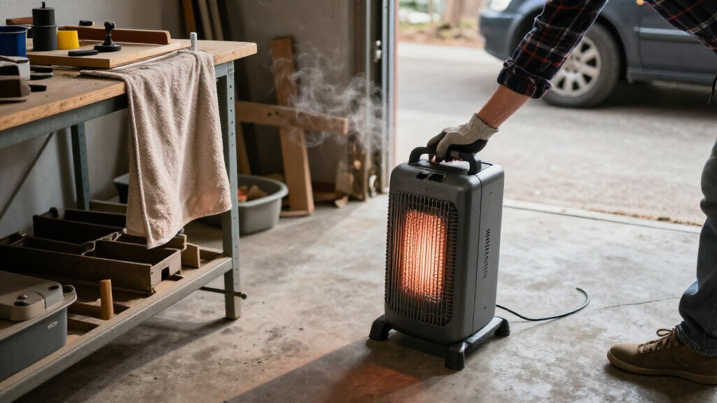 Keep Your Garage Warm This Winter With Lowe's Compact But Powerful Solution